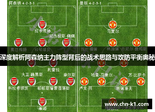 深度解析阿森纳主力阵型背后的战术思路与攻防平衡奥秘
